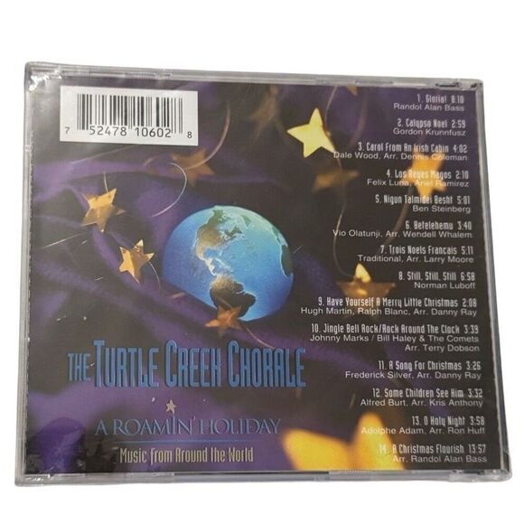 A Roamin' Holiday: Music from Around the World by Turtle Creek Chorale ( CD ) - Picture 2 of 3